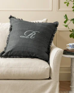 Abbey Silk Fringe Pillow Cover