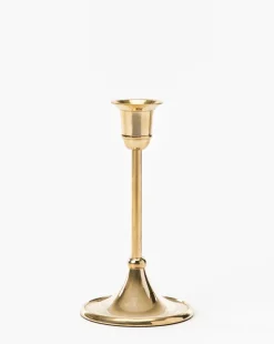 Adeline Brass Taper Holder