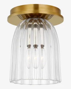 Asalea 5" Solitaire Flush Mount