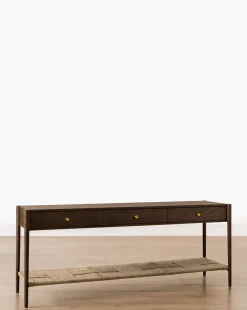 Dana Walnut Oak Console