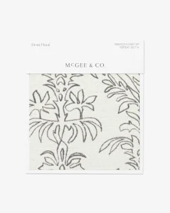 Demi Floral Stripe Wallpaper Swatch