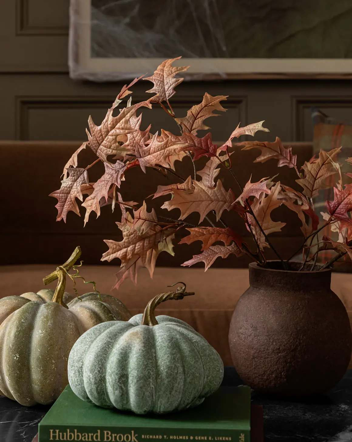 Faux Autumn Oak Stem