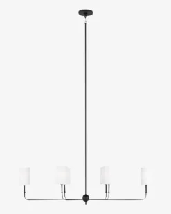 Foxdale Six Light Linear Chandelier