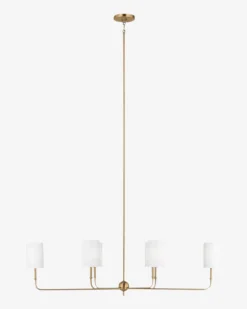 Foxdale Six Light Linear Chandelier