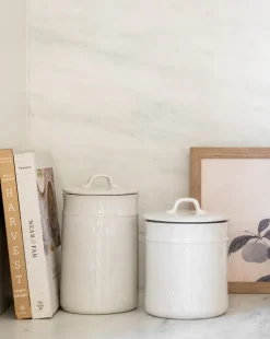 Handled Ceramic Canister