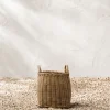 Lightwash Handled Planter Basket