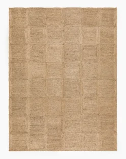 Pieced Handwoven Jute Rug