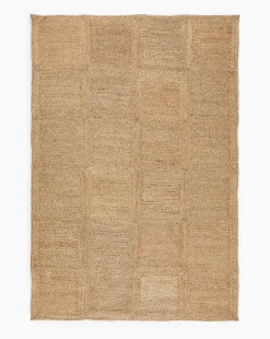 Pieced Handwoven Jute Rug