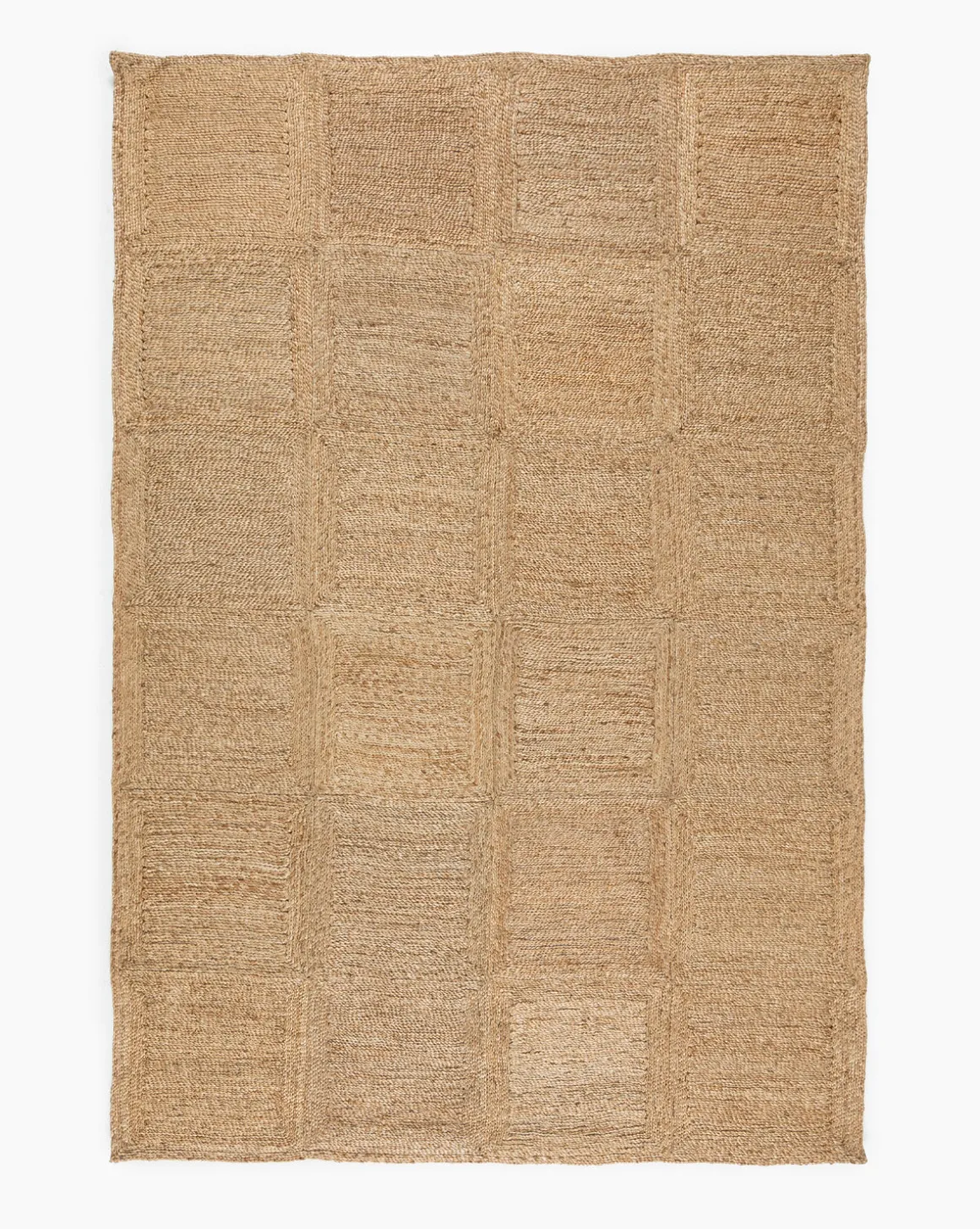 Pieced Handwoven Jute Rug
