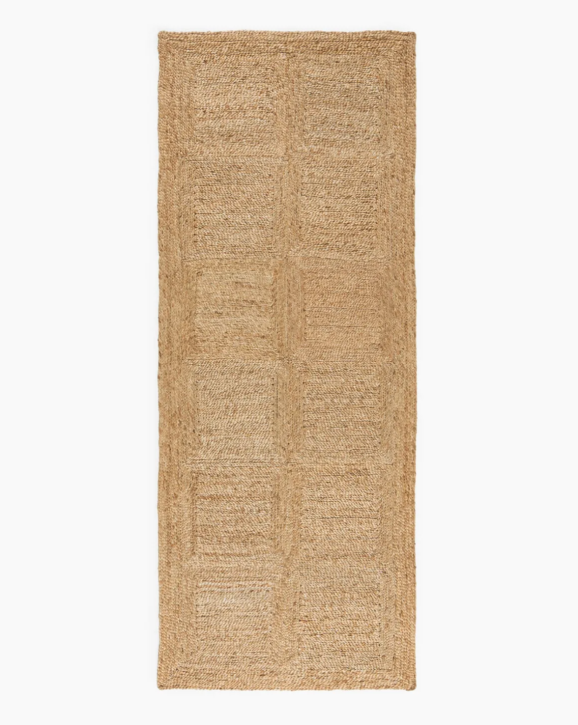 Pieced Handwoven Jute Rug