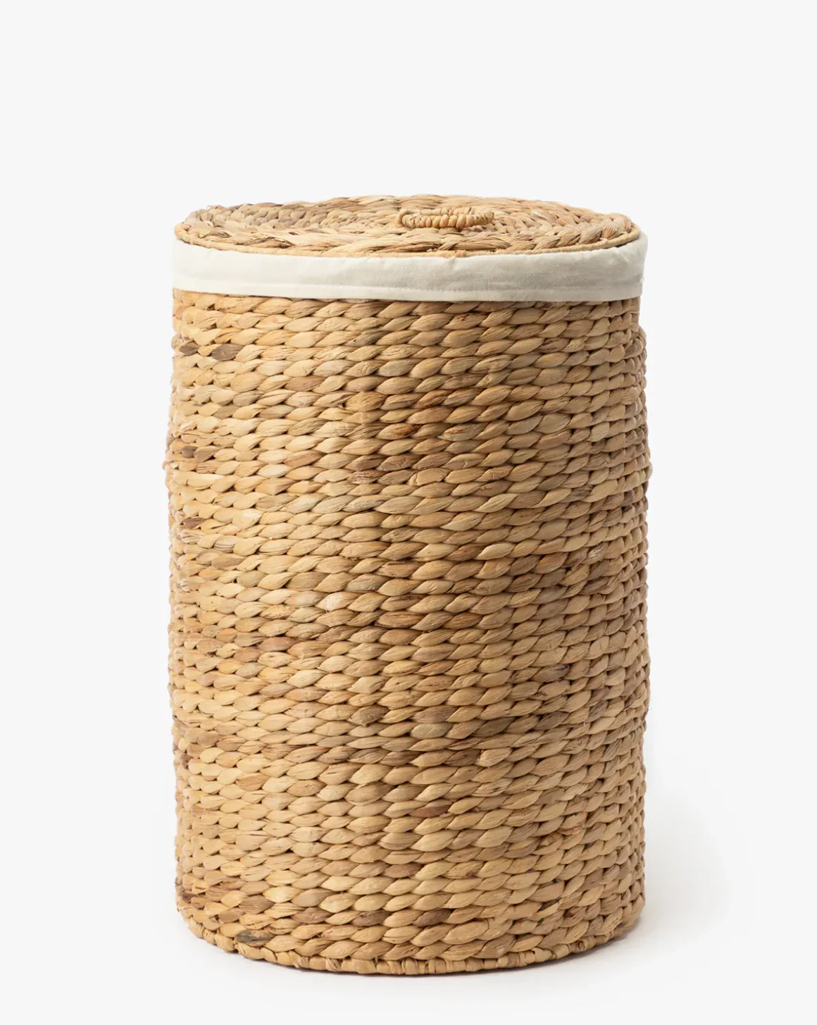 Round Water Hyacinth Basket