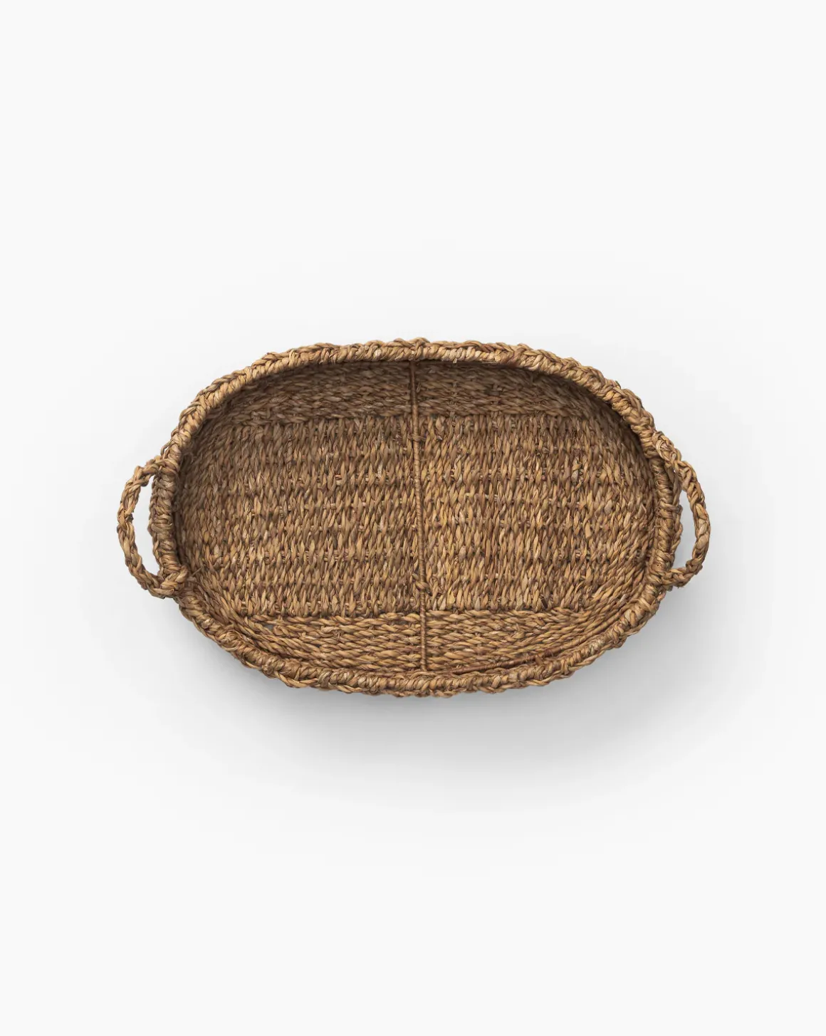 Seagrass Oval Tray
