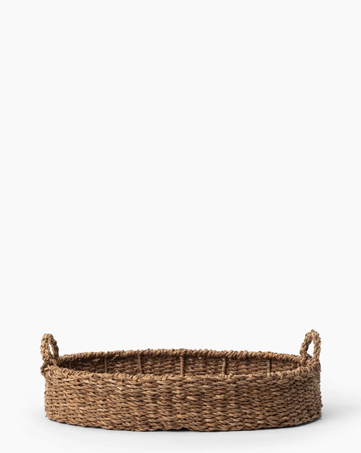 Seagrass Oval Tray