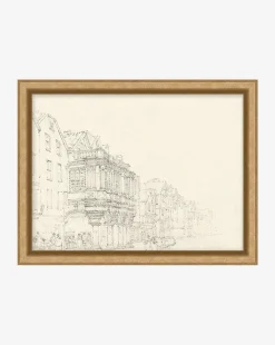 Sketched City Street