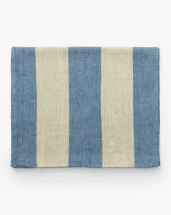 Venice Stripe Linen Tablecloth