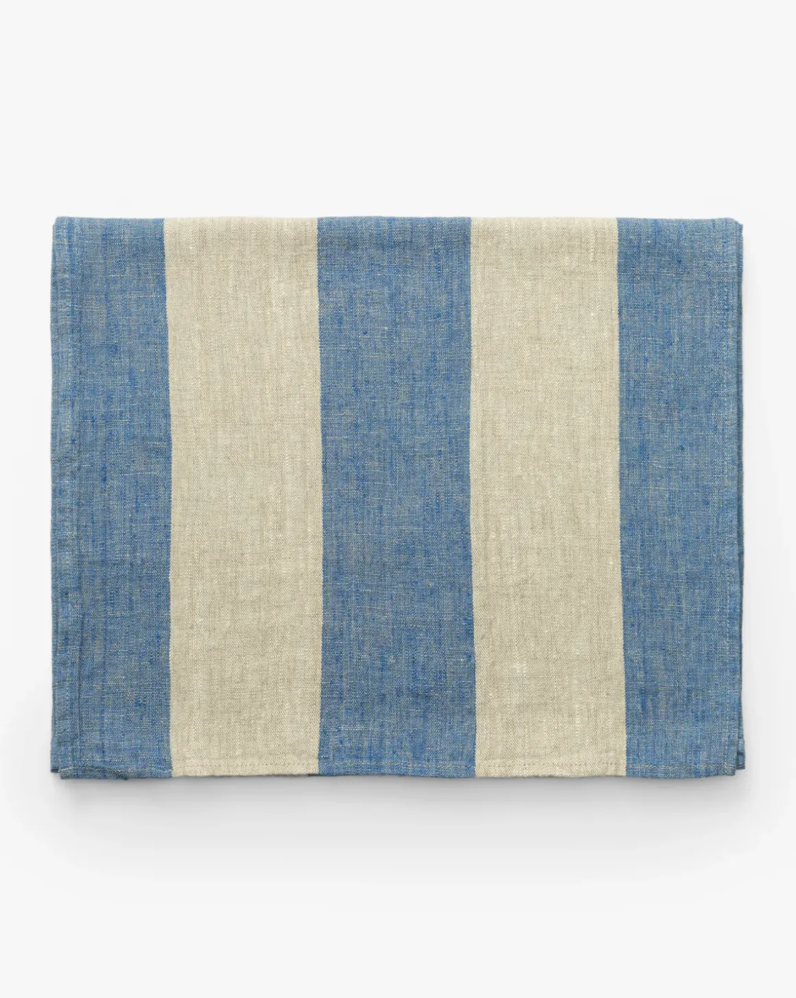 Venice Stripe Linen Tablecloth