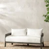 Vento Aluminum Sofa 68"