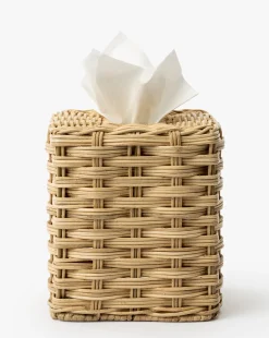 Wicker Tissue Box Cover