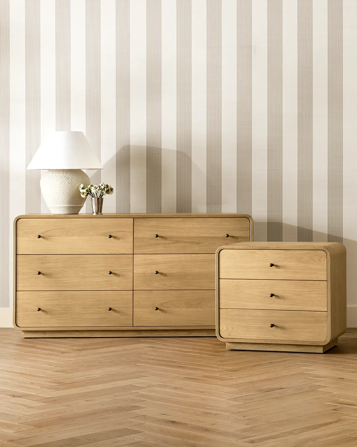 Wilkins Oak Nightstand